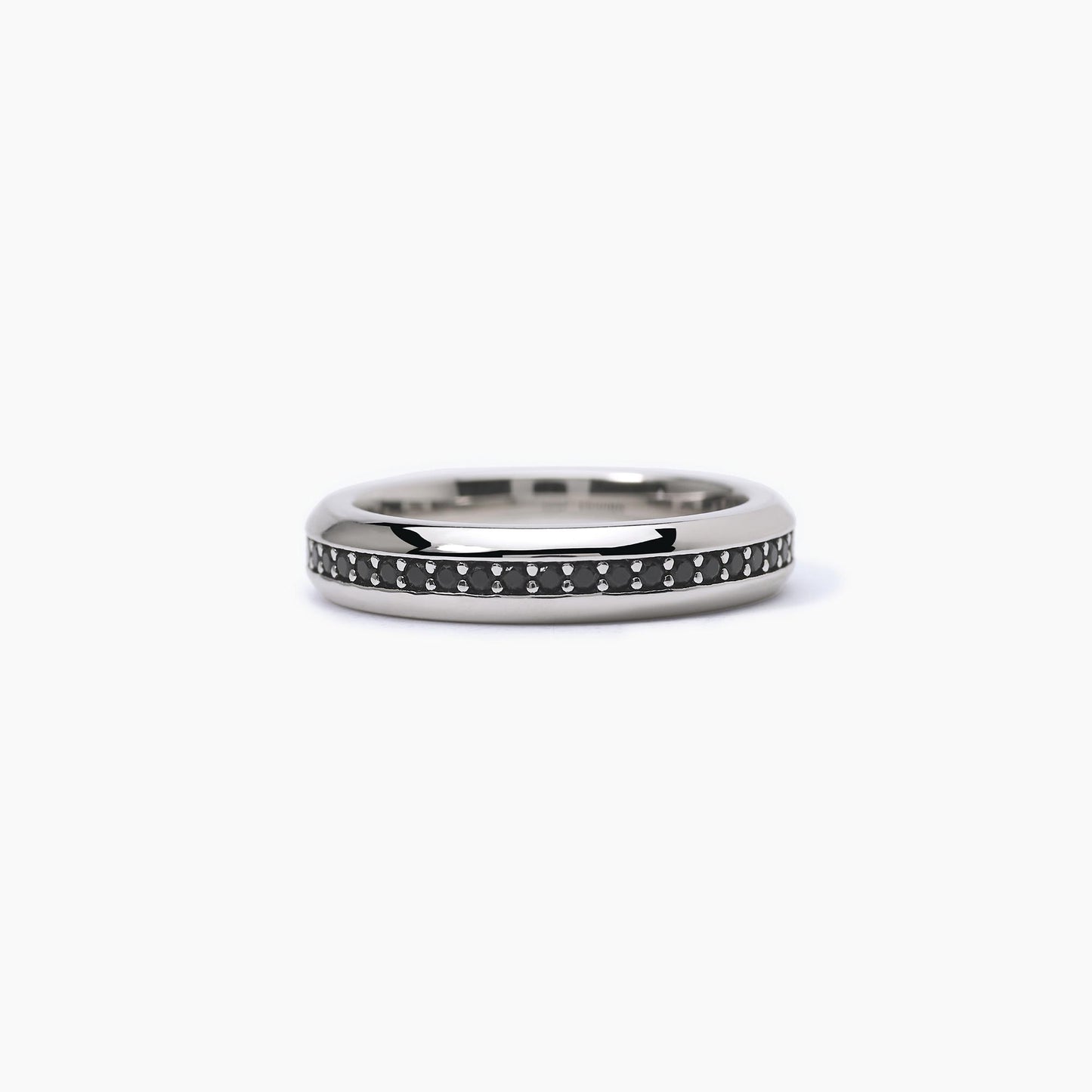 MABINA UOMO - Anello Pavè Nero