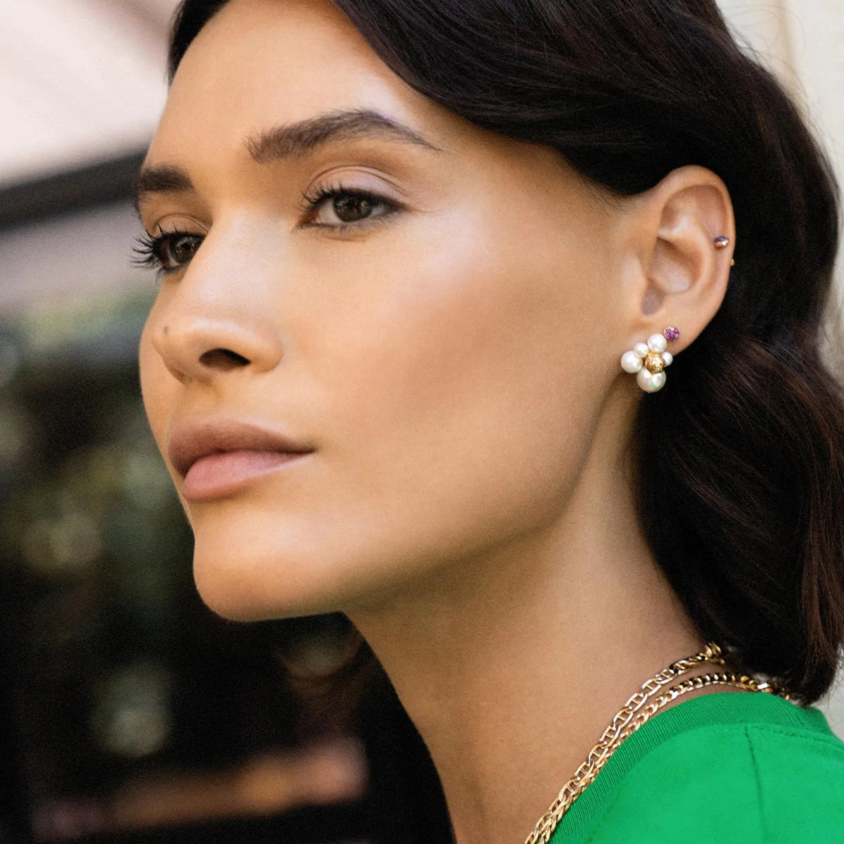 RUE DES MILLE - Orecchini Grappolo Lobo