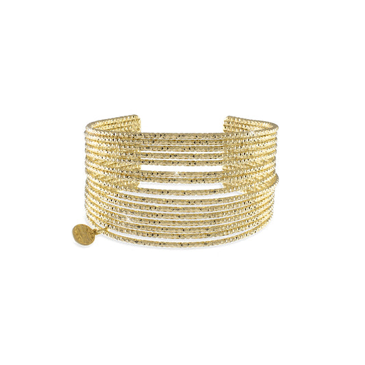 UNOAERRE - Bracciale in bronzo dorato