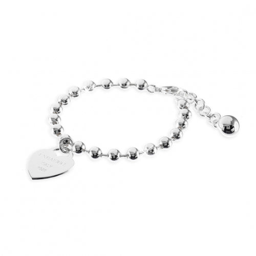 UNOAERRE - Bracciale Cuore Bronzo Argentato