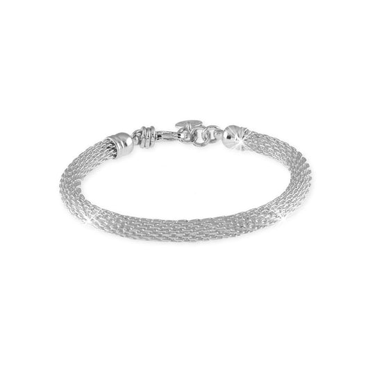 UNOAERRE- Bracciale in bronzo argentato