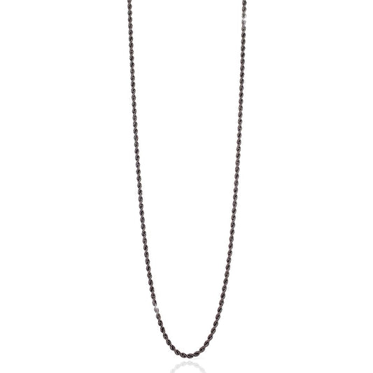 UNOAERRE - Collana Lunga Bronzo Nero