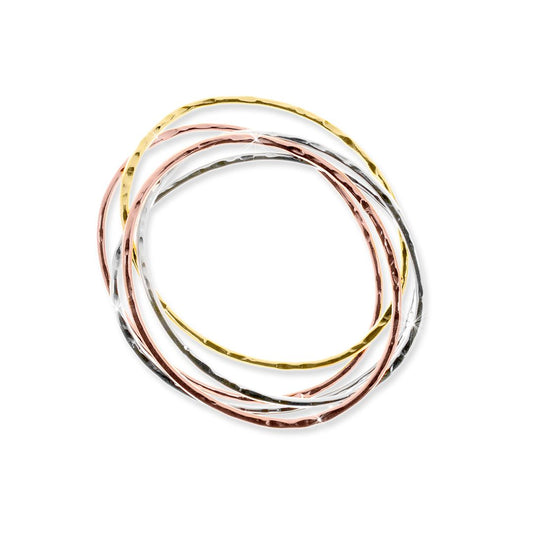UNOAERRE - Bracciale Rigido Bronzo Tris