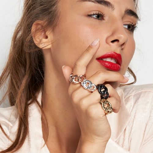 UNOAERRE - Bronze Chain Ring