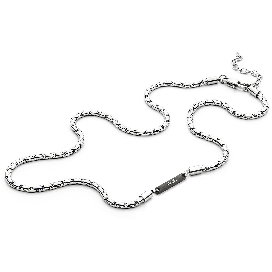 4US CESARE PACIOTTI - Collana Acciaio Uomo