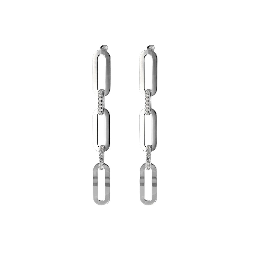 UNOAERRE - Silver Earrings