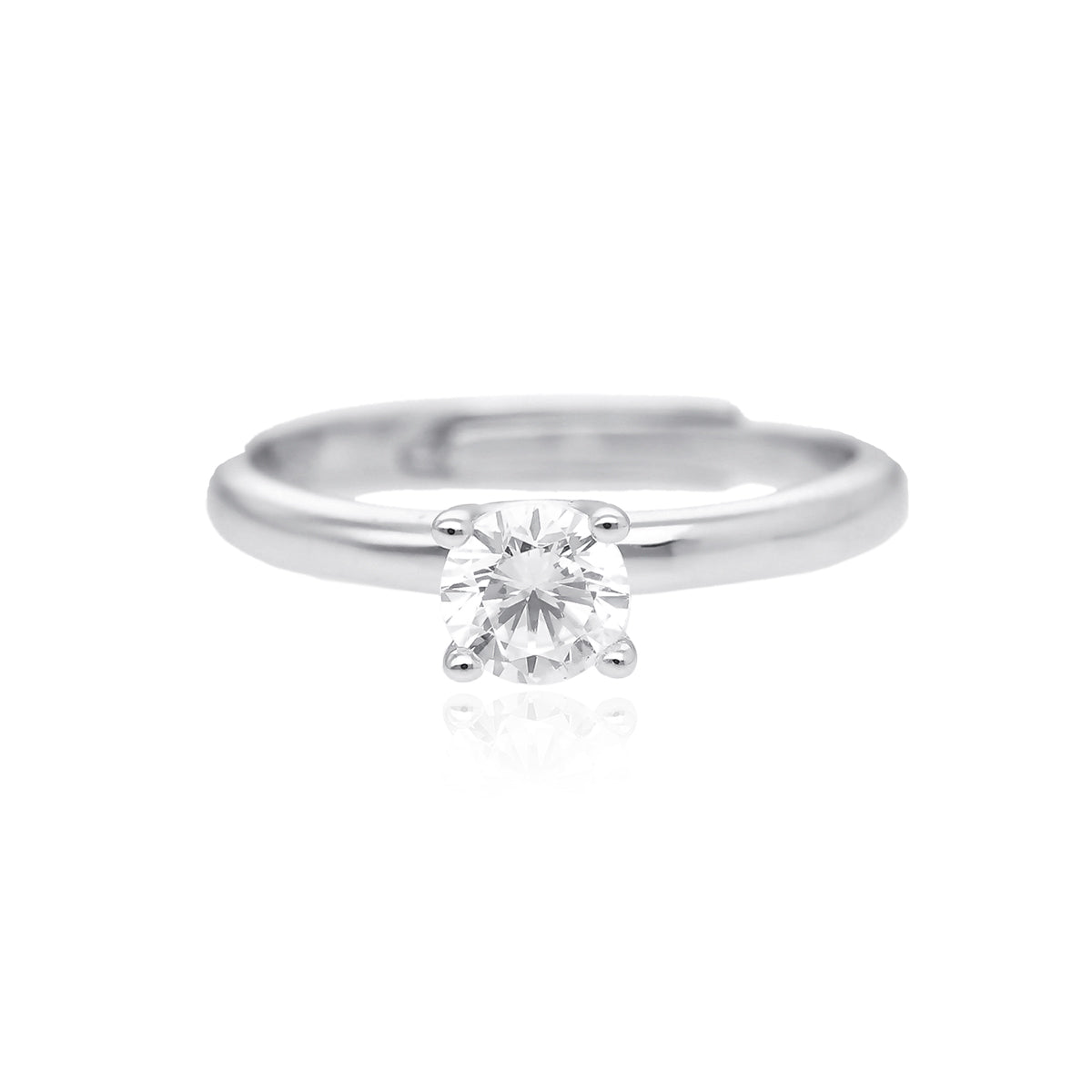 MABINA - Anello Solitario in Argento