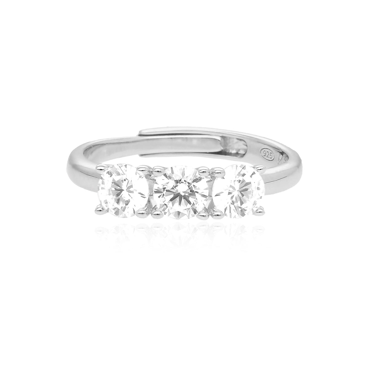 MABINA - Silver Trilogy Ring