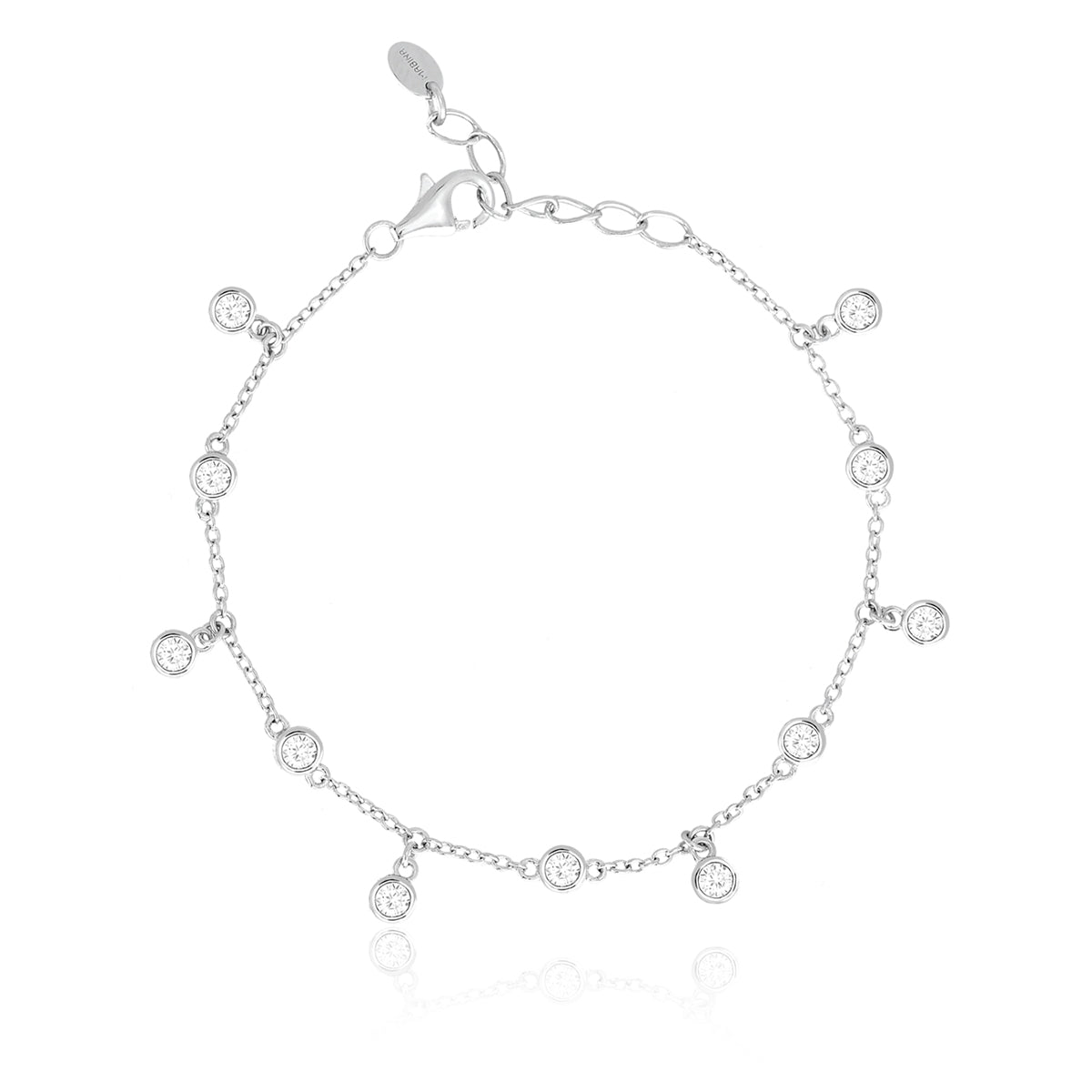 MABINA - Bracciale Zirconi a Sbalzo