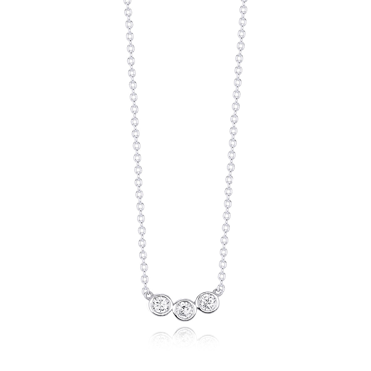 MABINA - Collana Trilogy in Argento