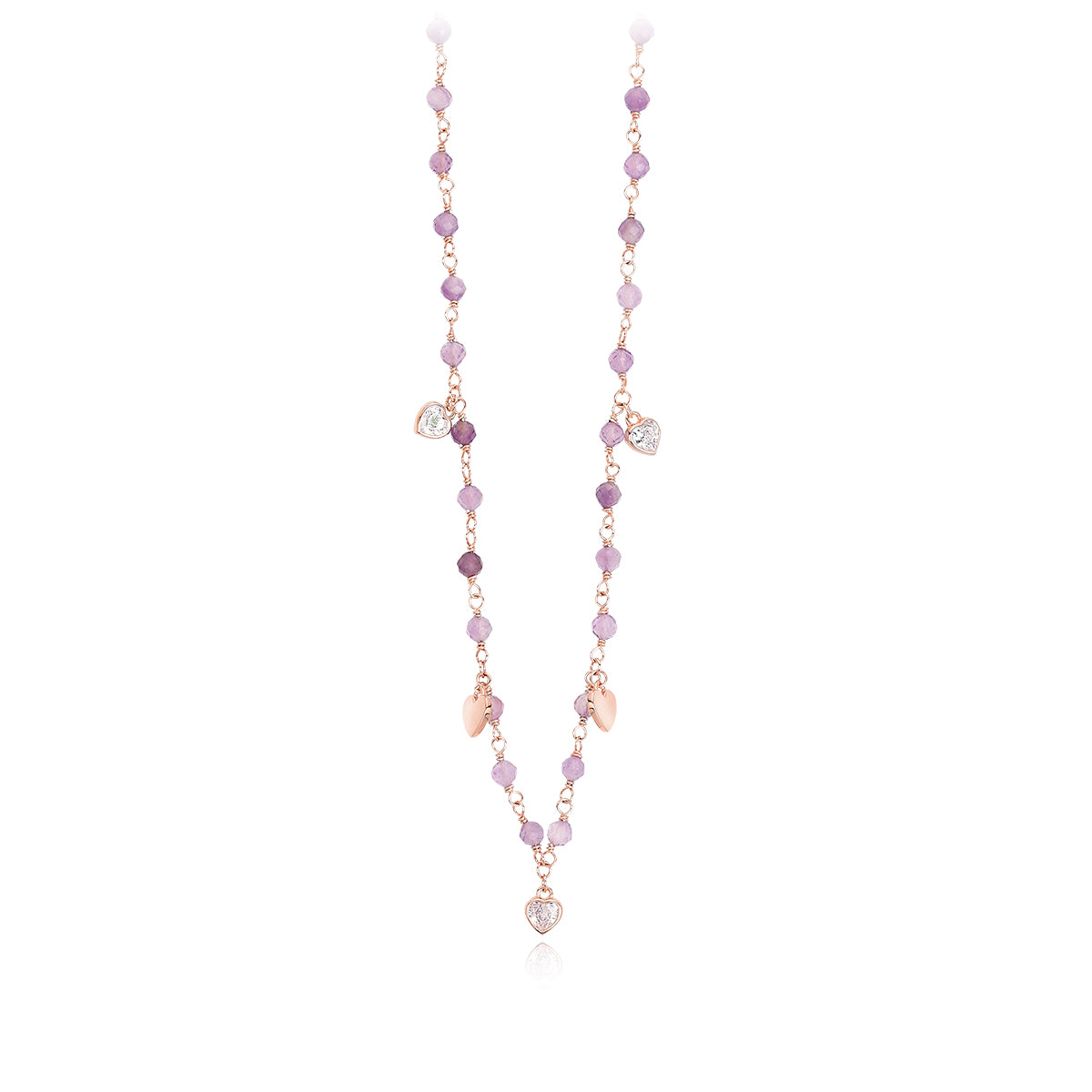 MABINA - Necklace with Amethyst