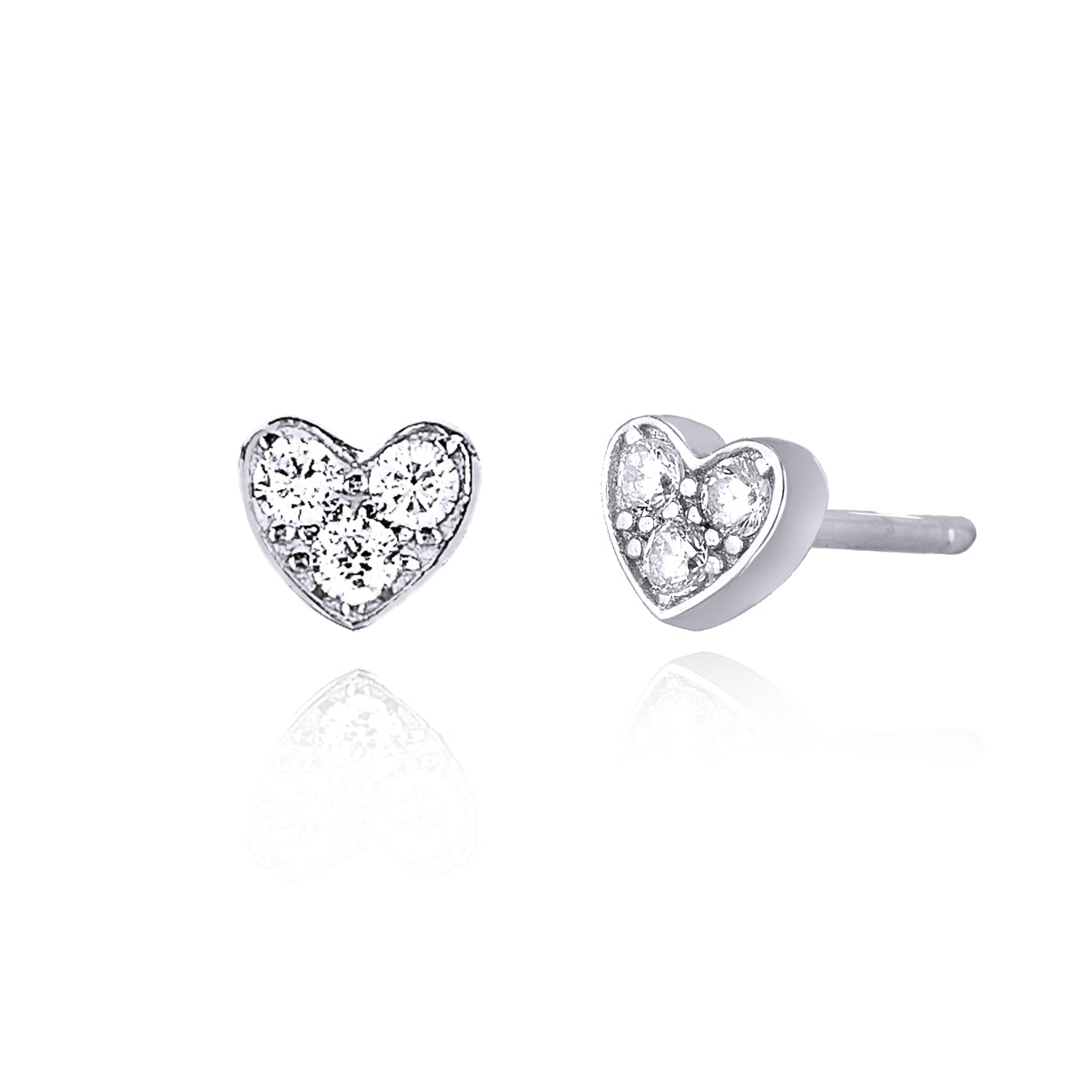 MABINA - Heart Earrings