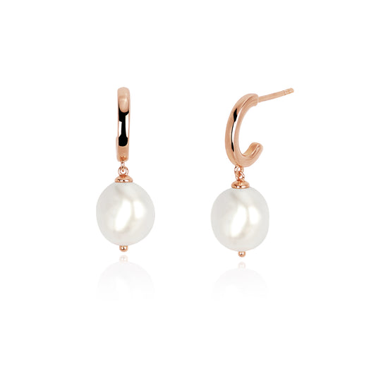 MABINA - Orecchini Pendenti con Perle