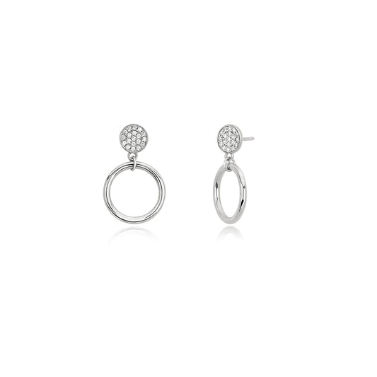 MABINA - Earrings with Zircons
