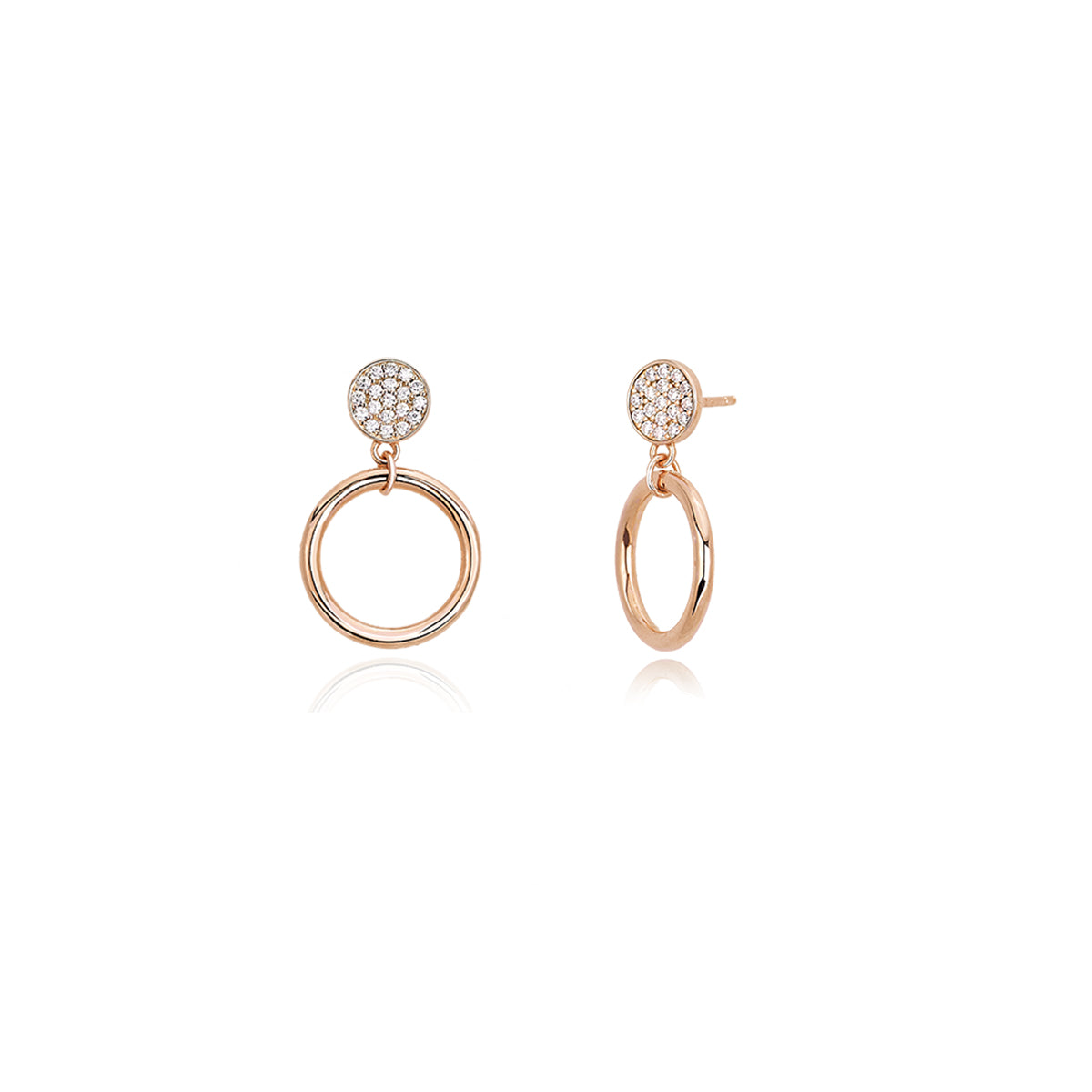 MABINA - Orecchini con Cerchietto