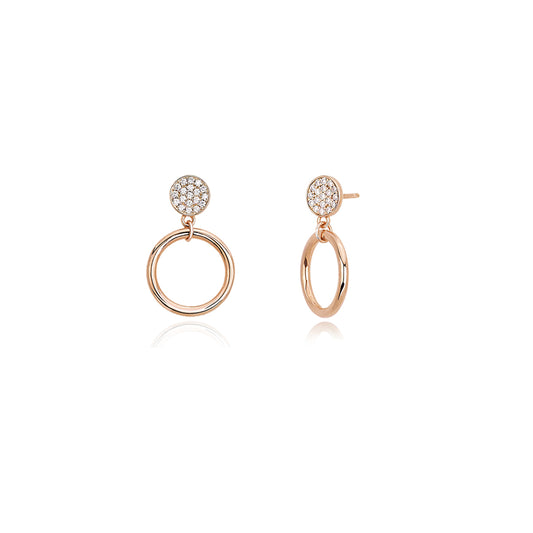 MABINA - Orecchini con Cerchietto