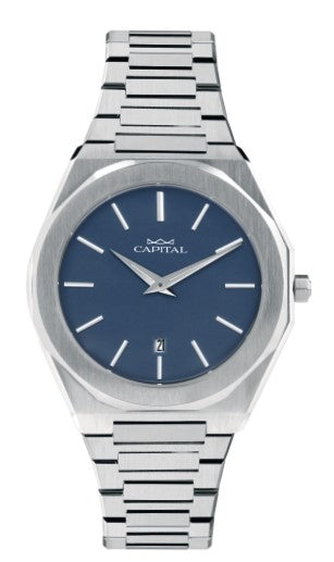 CAPITAL - Orologio Acciaio Toujours Blu