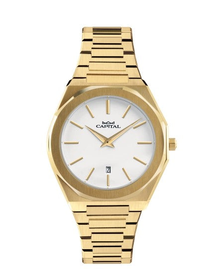 CAPITAL - Orologio Acciaio Toujours Dorato