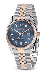 CAPITAL - Orologio Toujours Bicolore Diamanti