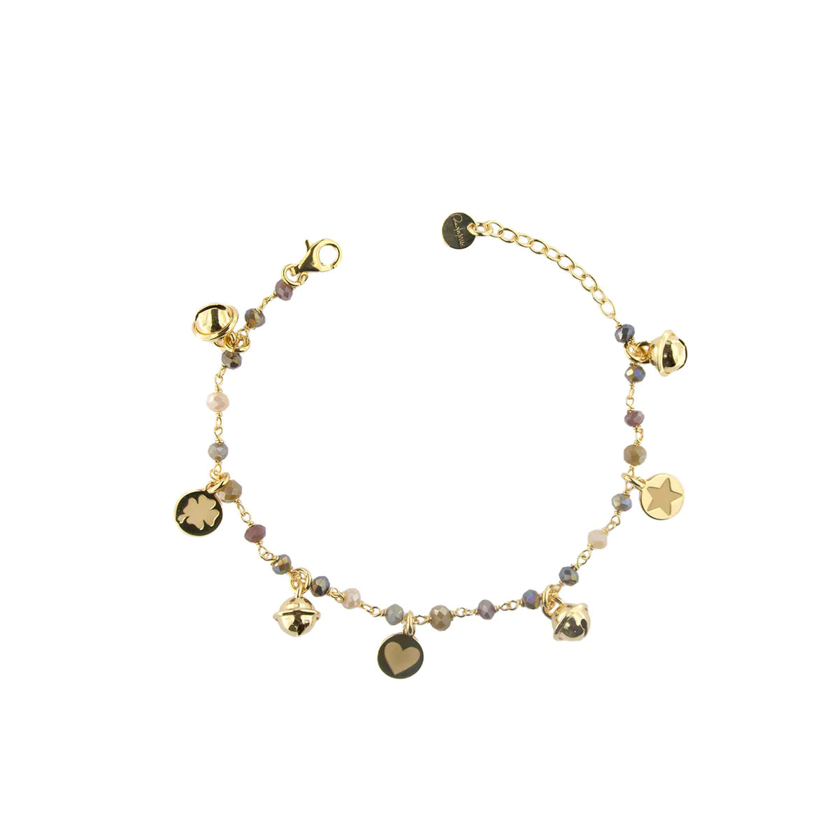 RUE DES MILLE - Braccialetto Incatenato e Campanelli