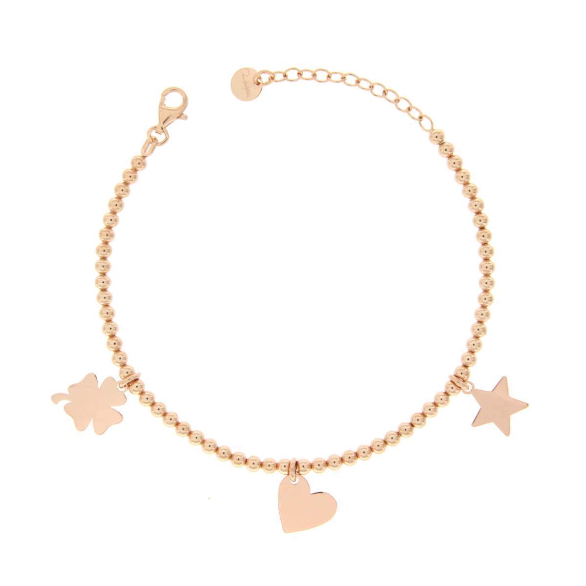 RUE DES MILLE - Bracciale con Ciondoli Amore