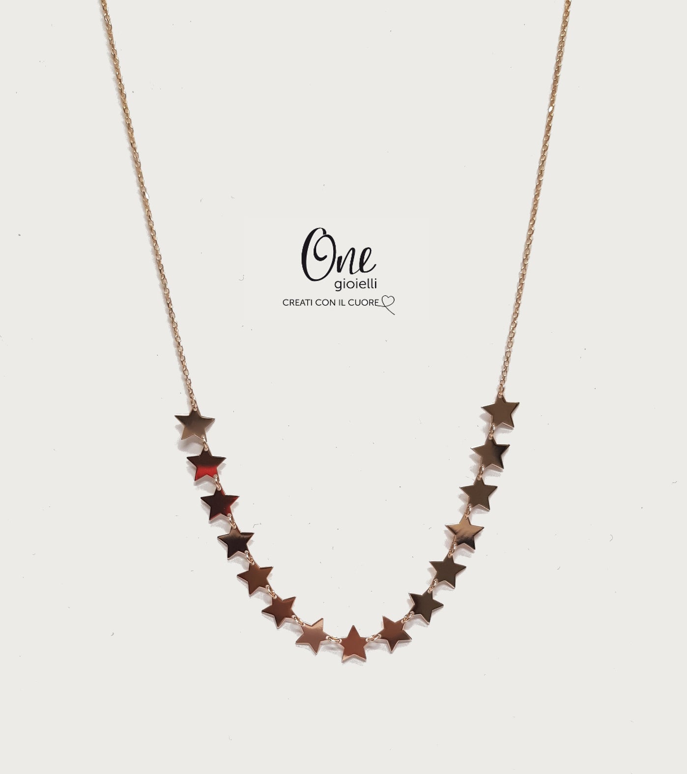 Tenerezze - Collana Stelle in Oro