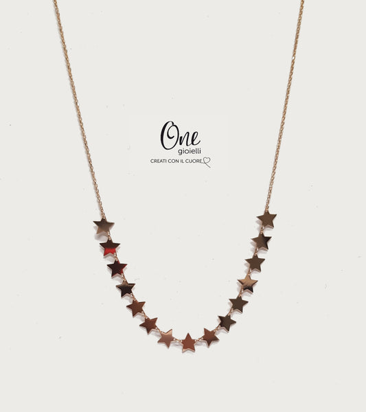 Tenerezze - Collana Stelle in Oro