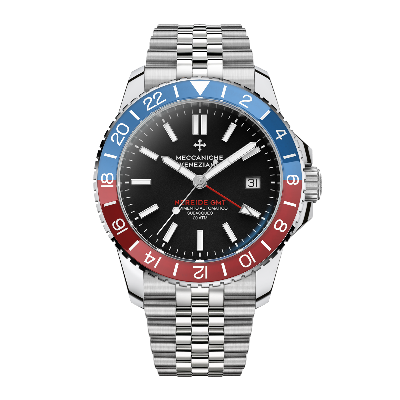Meccaniche Veneziane - NEREIDE GMT Ø42MM - 1305001