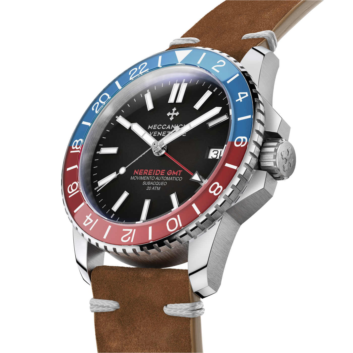 Meccaniche Veneziane - NEREIDE GMT Ø42MM - 1305001