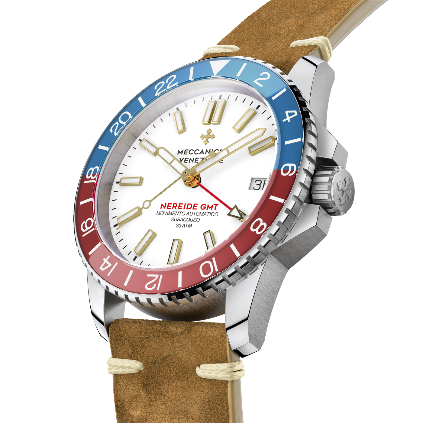 Meccaniche Veneziane - NEREIDE GMT Ø42MM - 1305002