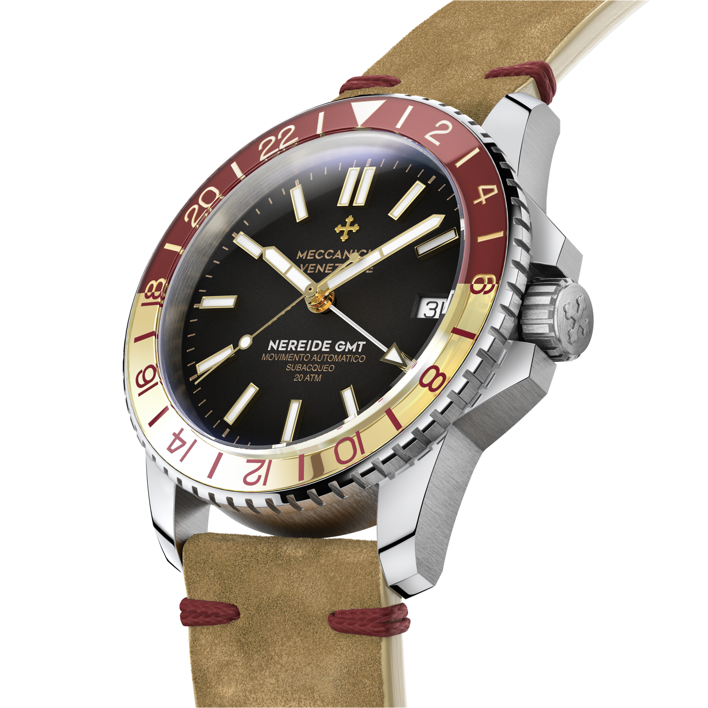 Meccaniche Veneziane - NEREIDE GMT Ø42MM - 1305003J