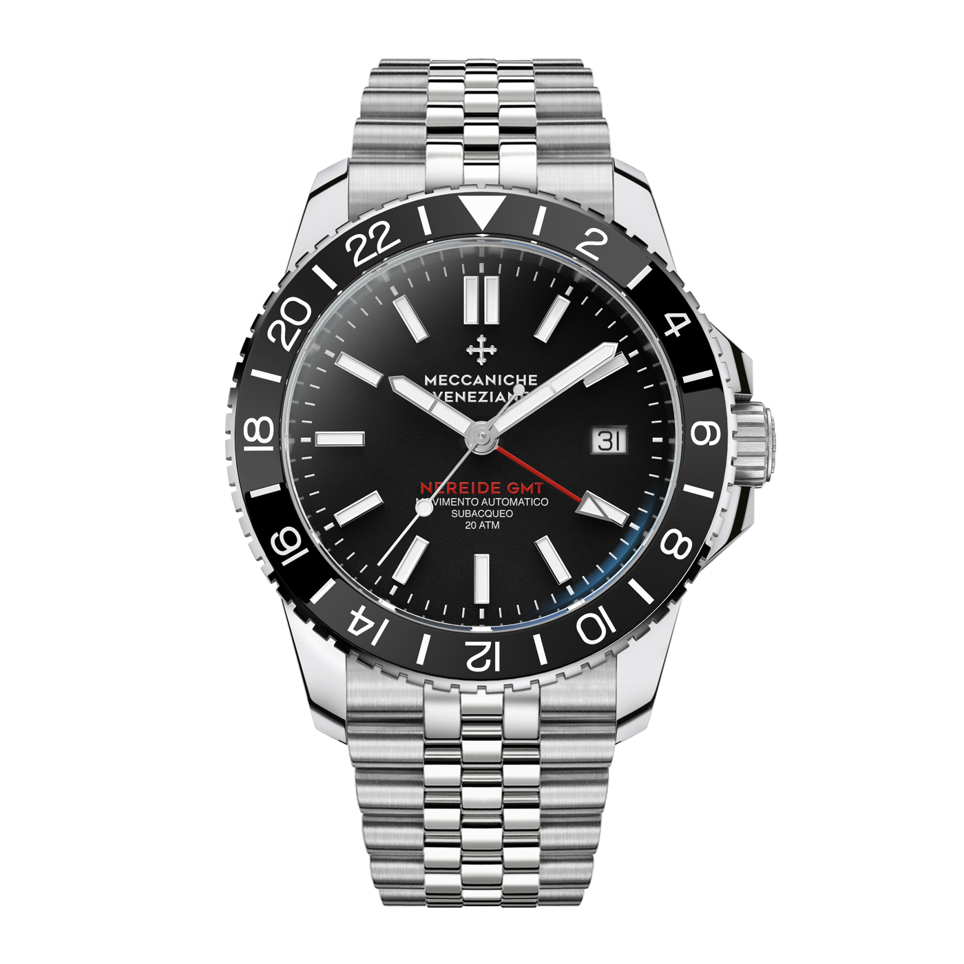 Meccaniche Veneziane - NEREIDE GMT Ø42MM - 1305004