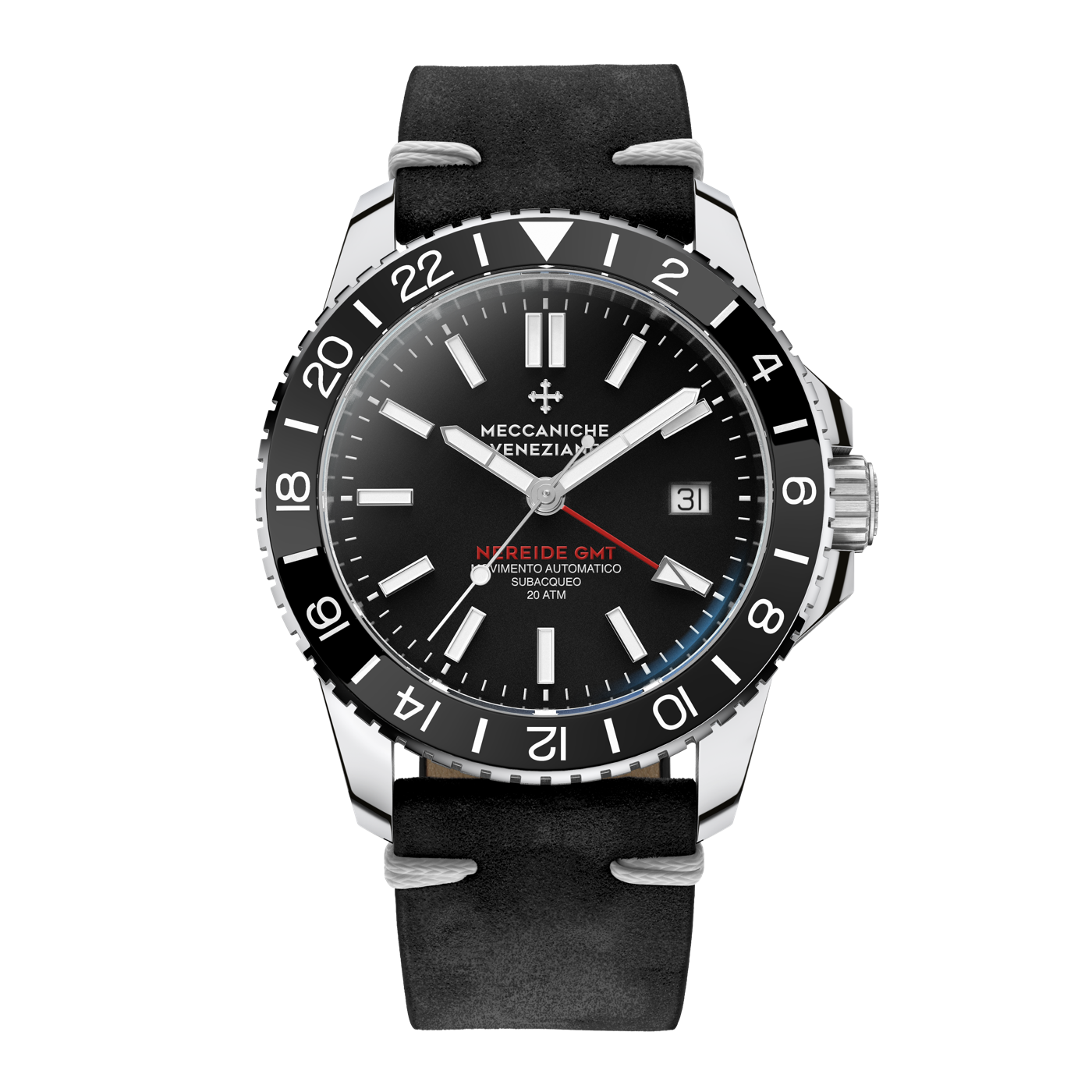 Meccaniche Veneziane - NEREIDE GMT Ø42MM - 1305004