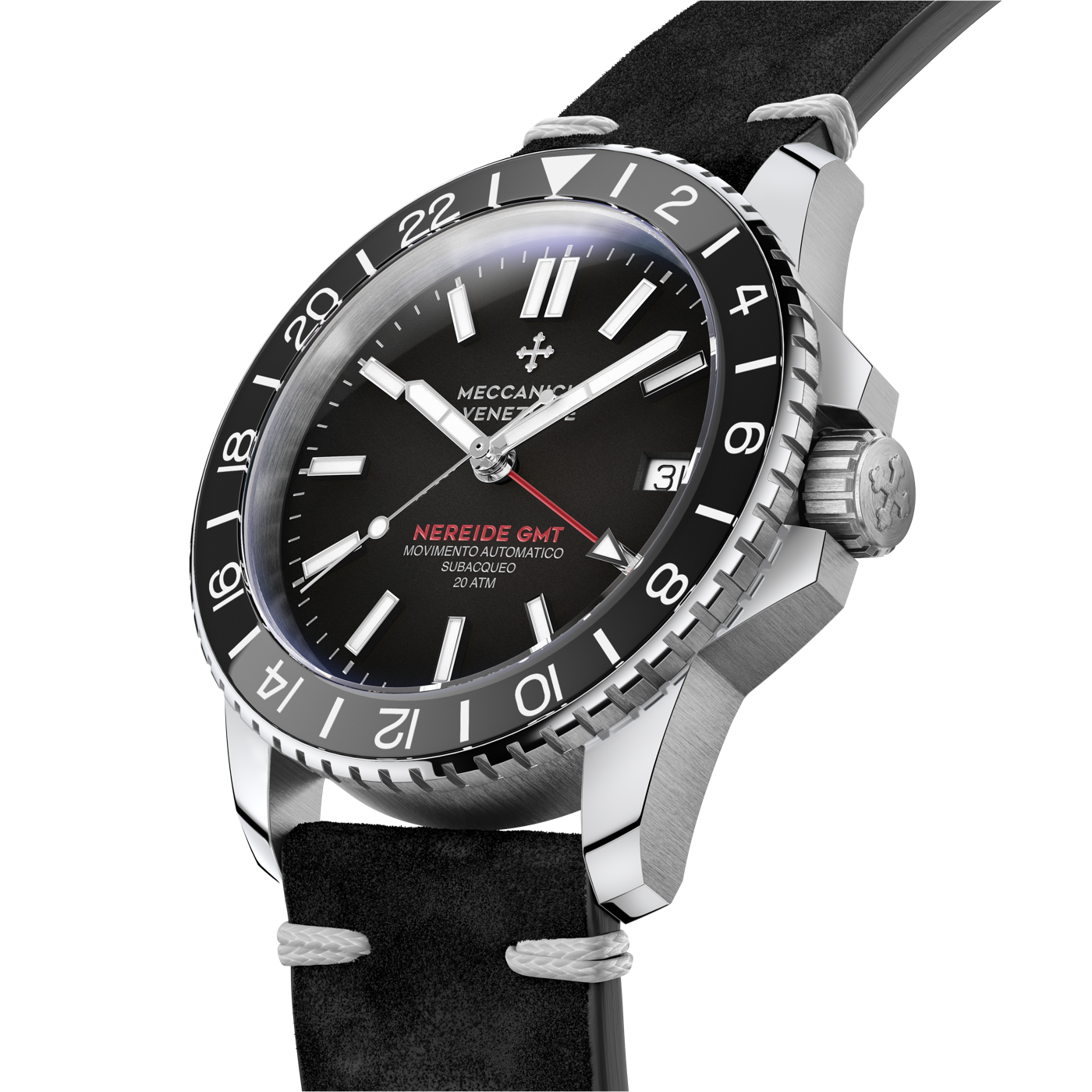 Meccaniche Veneziane - NEREIDE GMT Ø42MM - 1305004