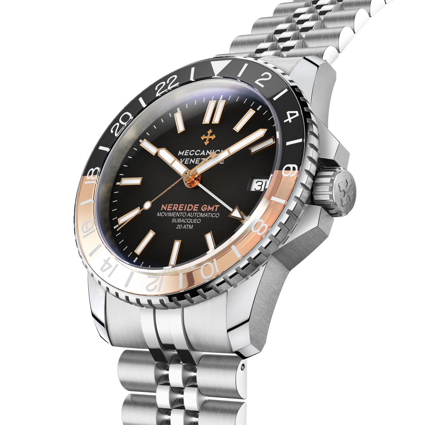 Meccaniche Veneziane - NEREIDE GMT Ø42MM - 1305007