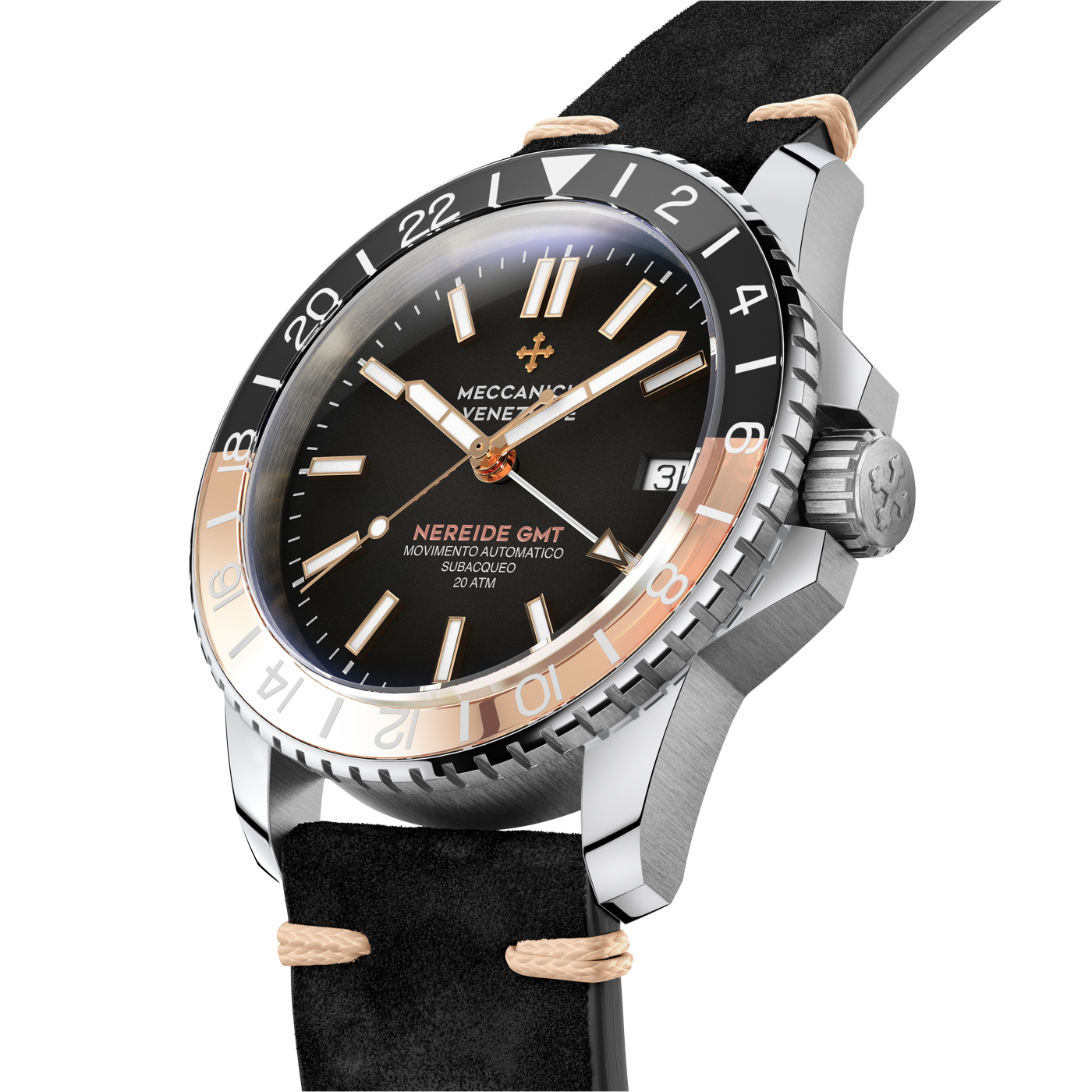 Meccaniche Veneziane - NEREIDE GMT Ø42MM - 1305007