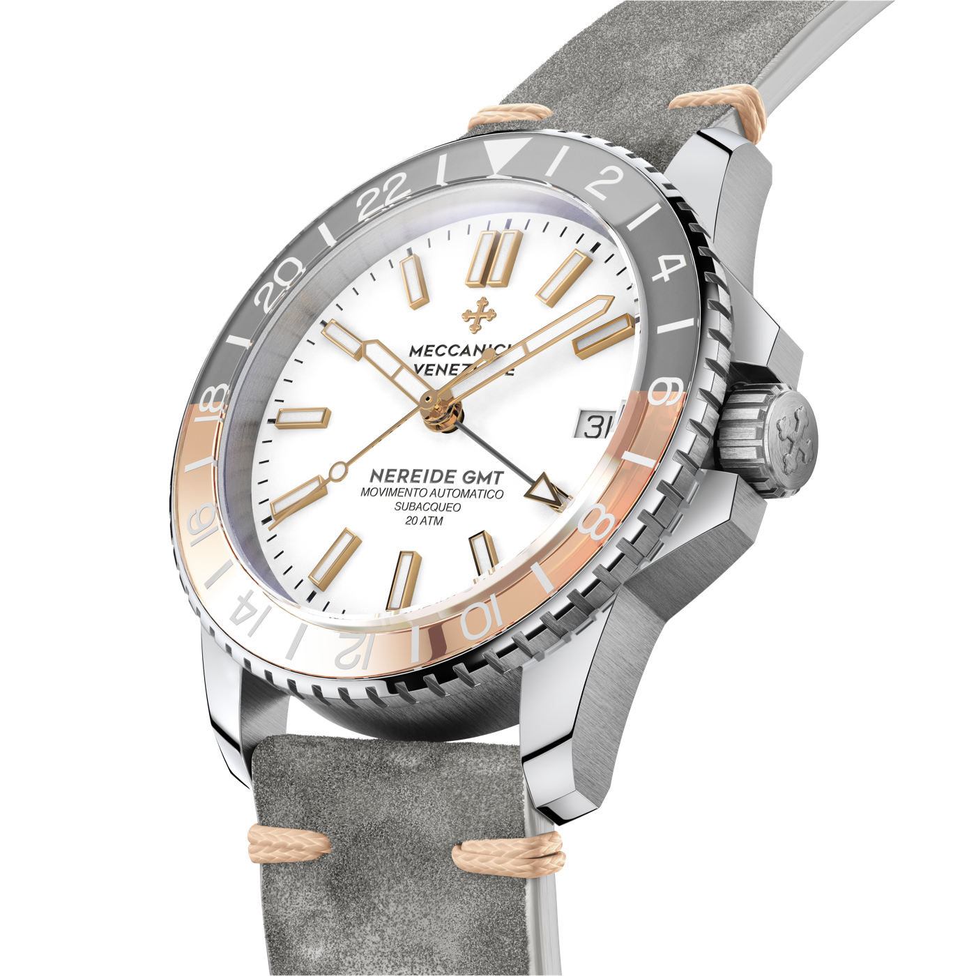 Meccaniche Veneziane - NEREIDE GMT Ø42MM - 1305008