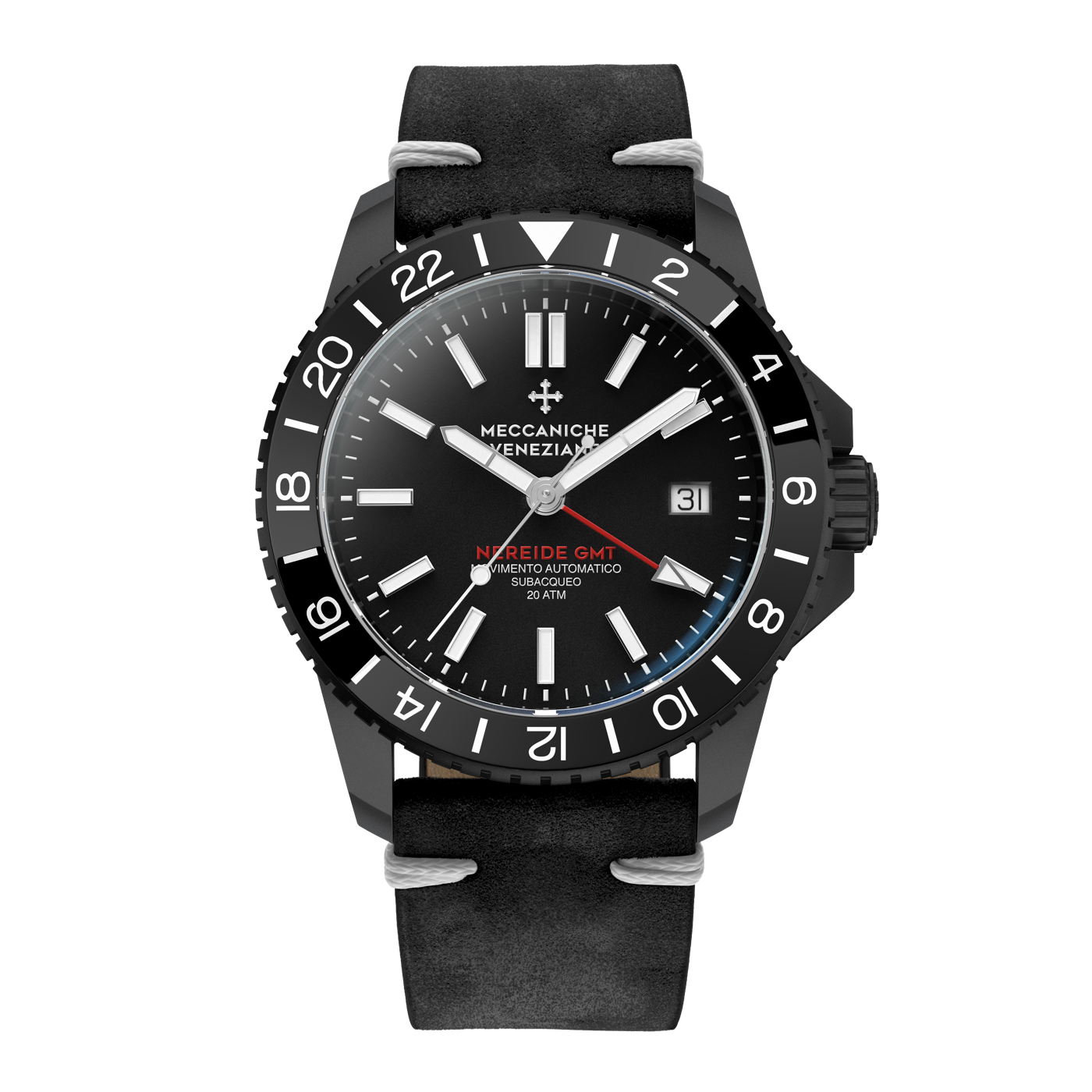 Meccaniche Veneziane - NEREIDE GMT Ø42MM - 1305010