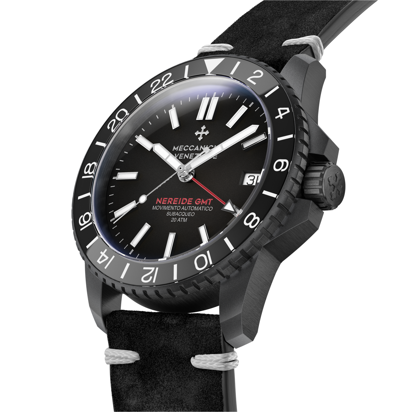 Meccaniche Veneziane - NEREIDE GMT Ø42MM - 1305010