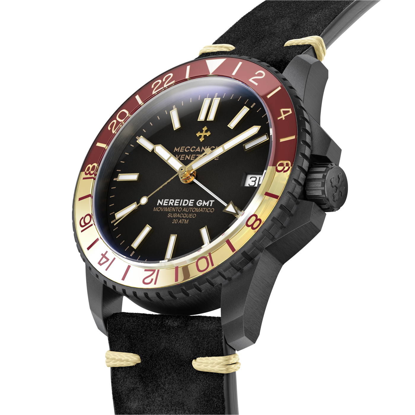 Meccaniche Veneziane - NEREIDE GMT Ø42MM - 1305011