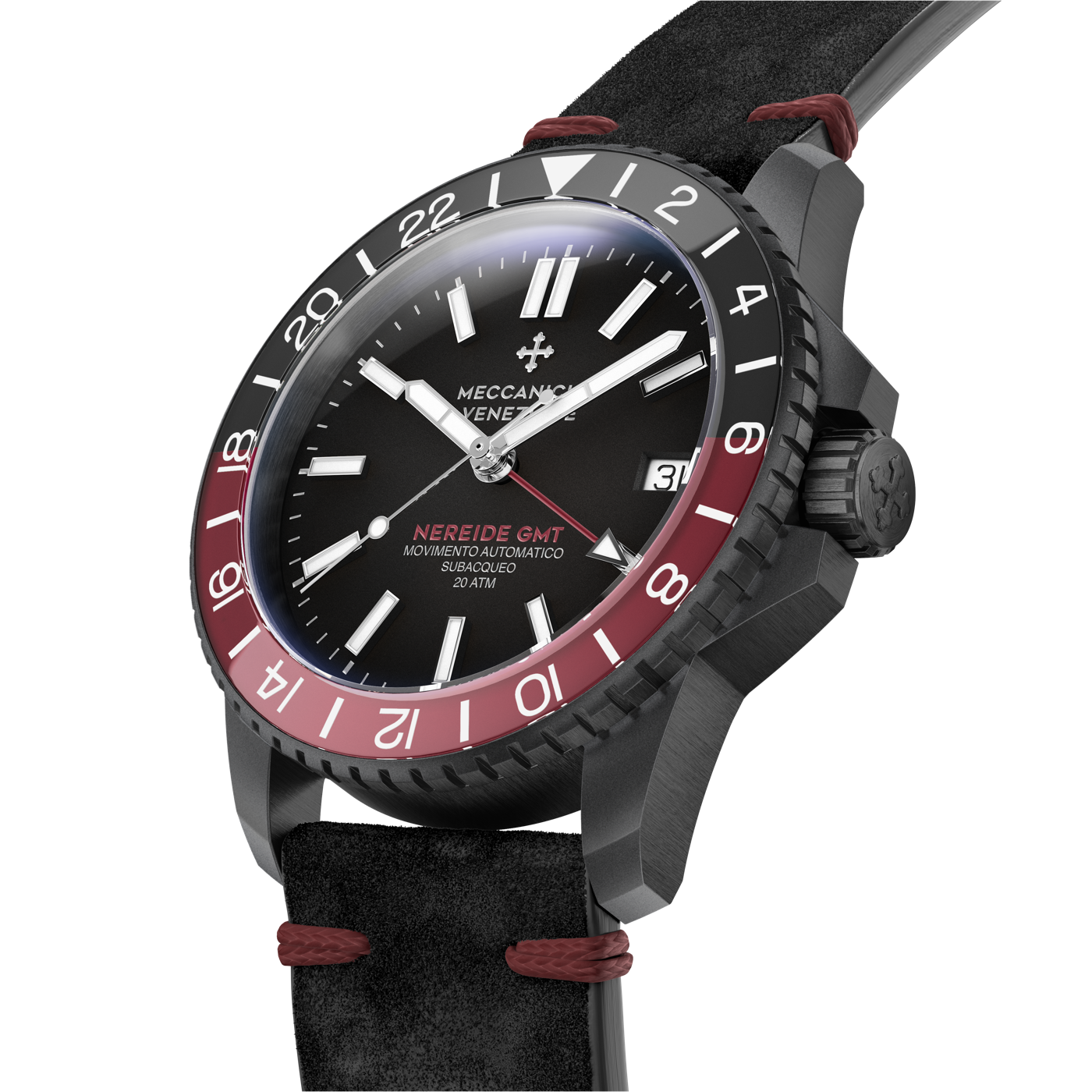 Meccaniche Veneziane - NEREIDE GMT Ø42MM - 1305012