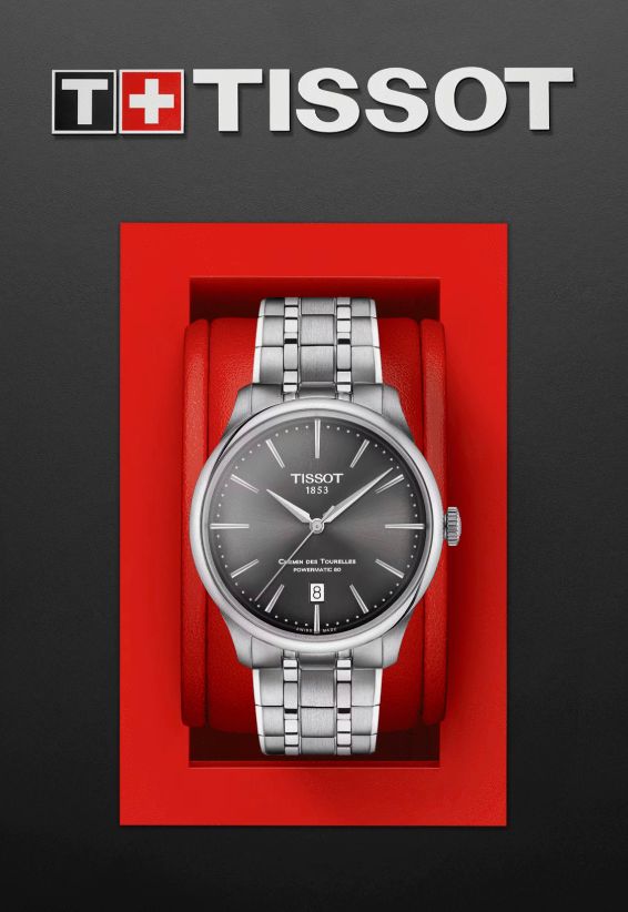 TISSOT - TISSOT CHEMIN DES TOURELLES POWERMATIC 80 39MM