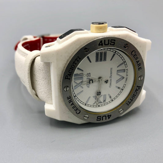 Cesare Paciotti - 4US - White Leather