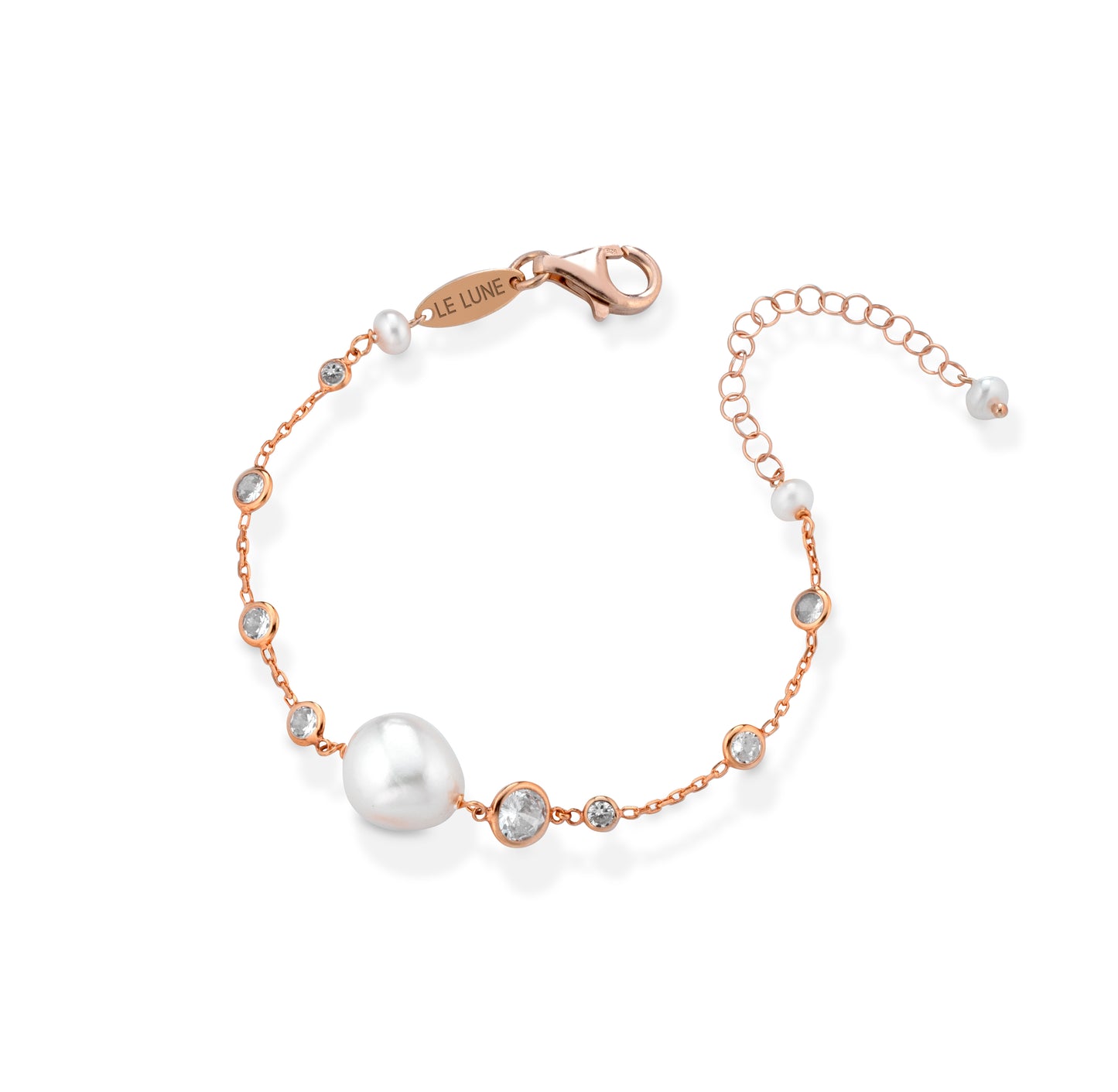 LELUNE - Bracciale con Perle Barocche