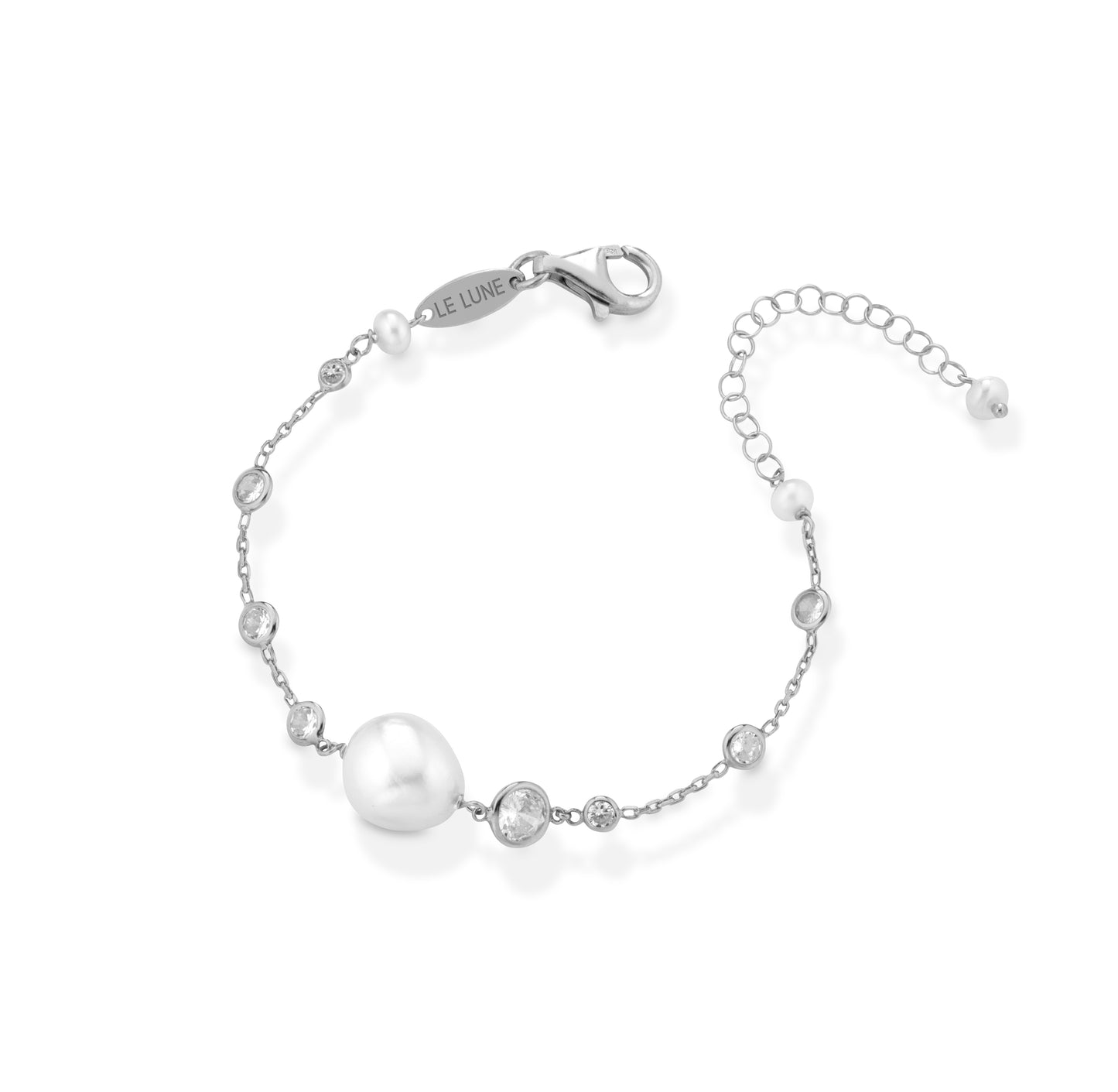 LELUNE - Bracciale con Perle Barocche