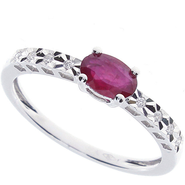 Bliss - Anello con Rubino