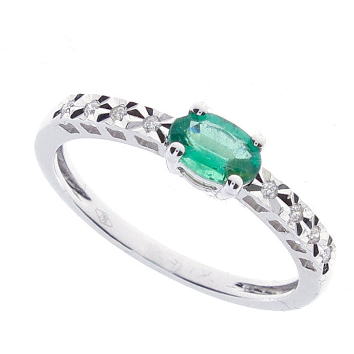 Bliss - Anello con Smeraldo