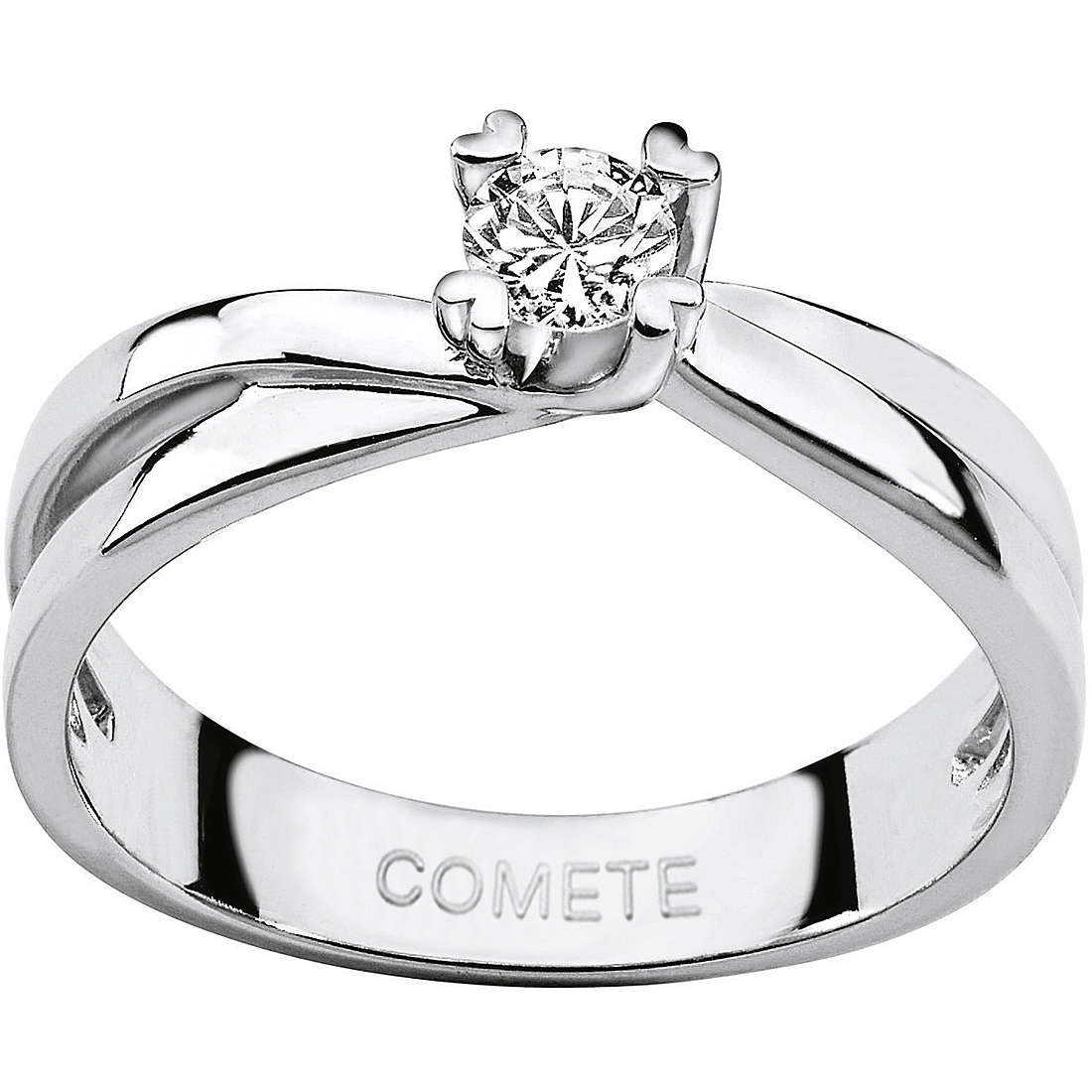 COMETE Anello Solitario con Diamante Gioielli Venone
