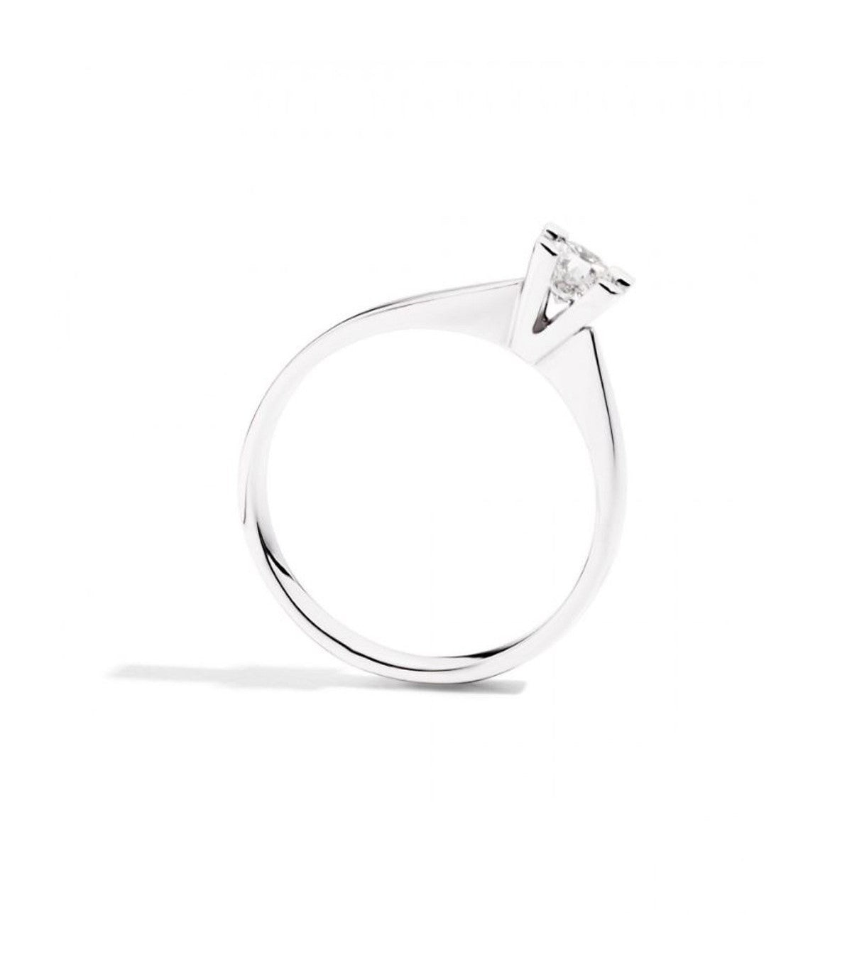 RECARLO - Anello Solitario con Diamante