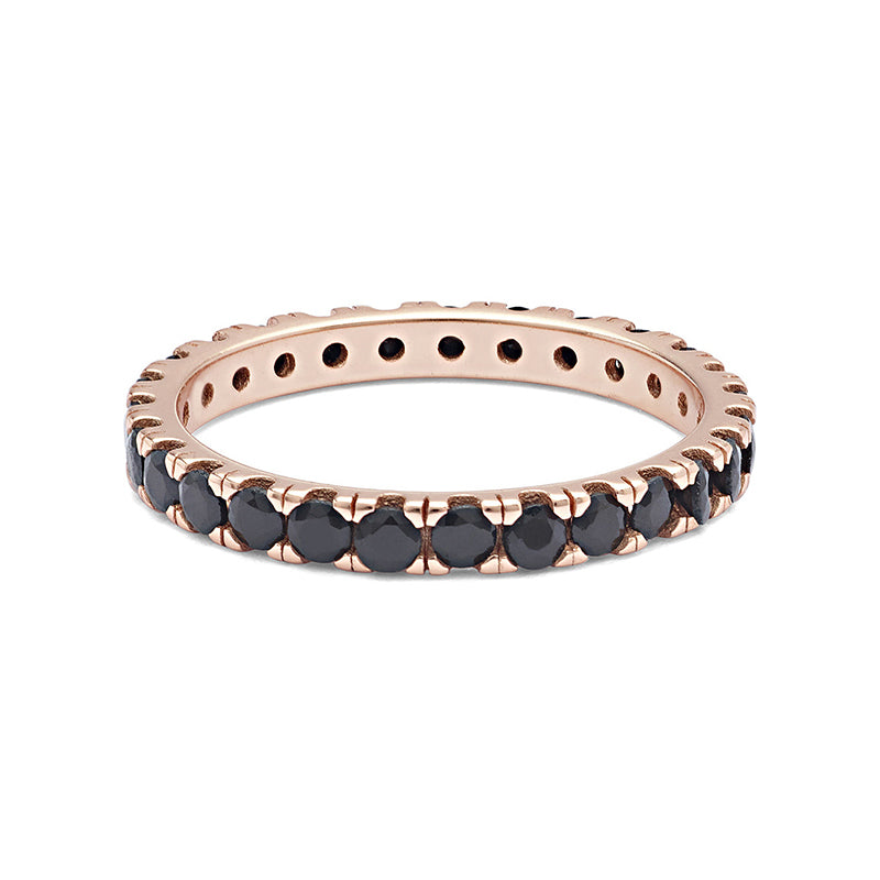 COMETE - Anello Eternity Rose Uomo